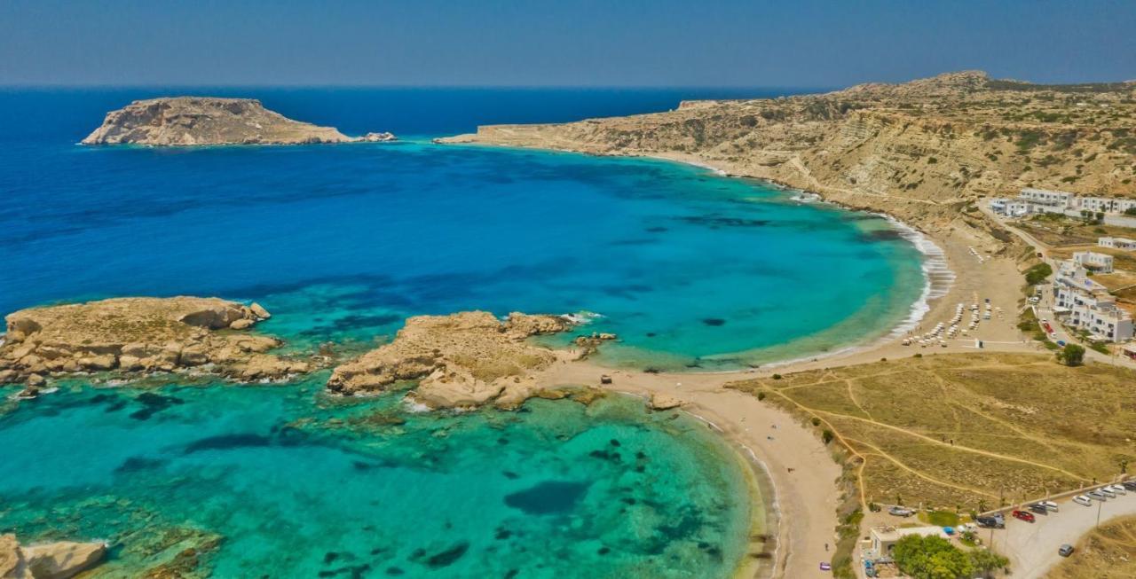 Aegean Sea Appartement Lefkos  Buitenkant foto