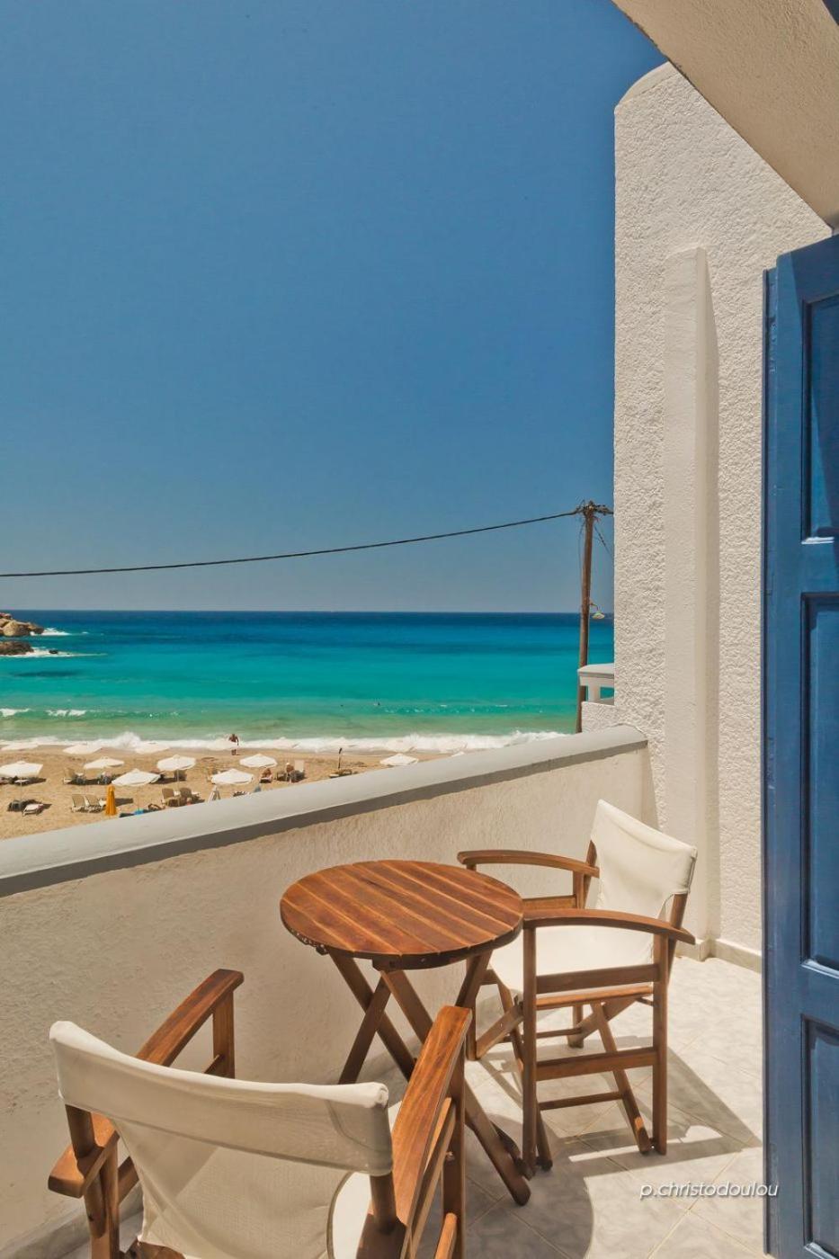 Aegean Sea Appartement Lefkos  Buitenkant foto