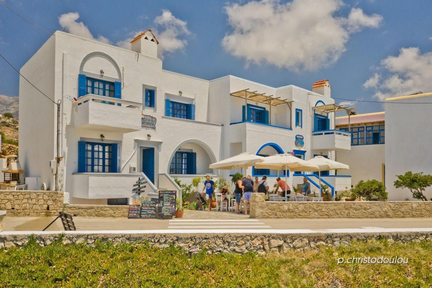 Aegean Sea Appartement Lefkos  Buitenkant foto