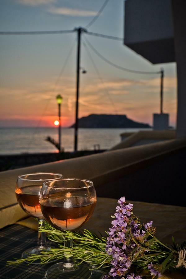 Aegean Sea Appartement Lefkos  Buitenkant foto