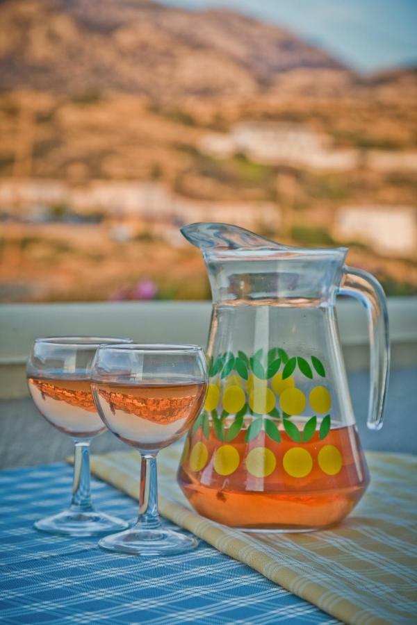 Aegean Sea Appartement Lefkos  Buitenkant foto